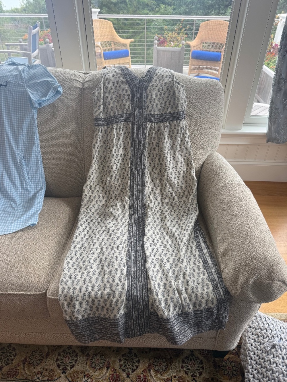 Faherty midi dress size medium